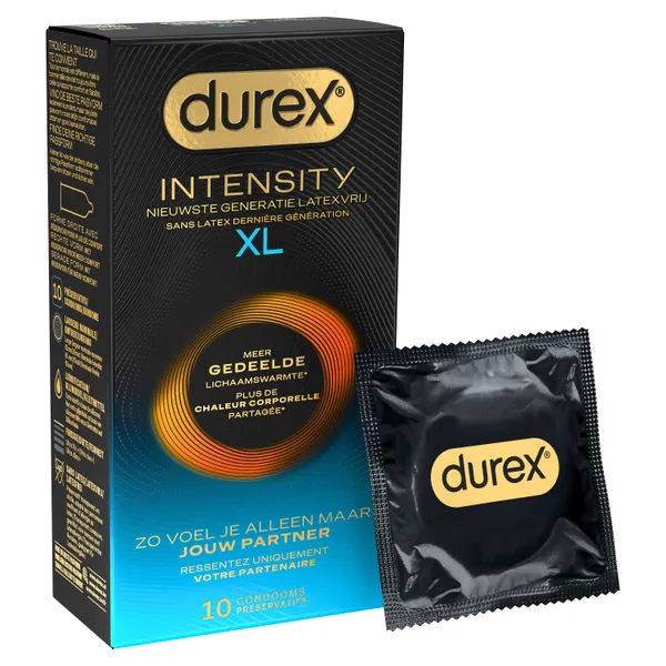 Durex Condoom Intensity Xl (10 stuks)
