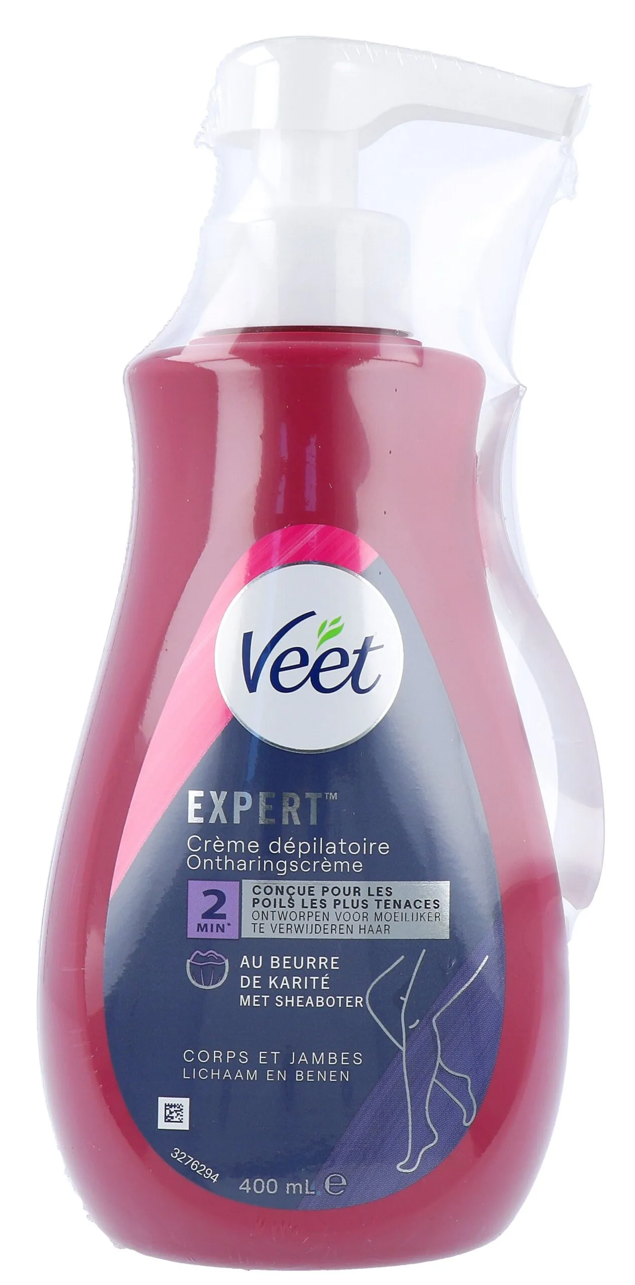 Veet Expert Ontharingscrème Pomp (400 ml)