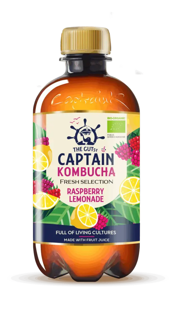Captain Kombucha Raspberry Bio (400 ml)