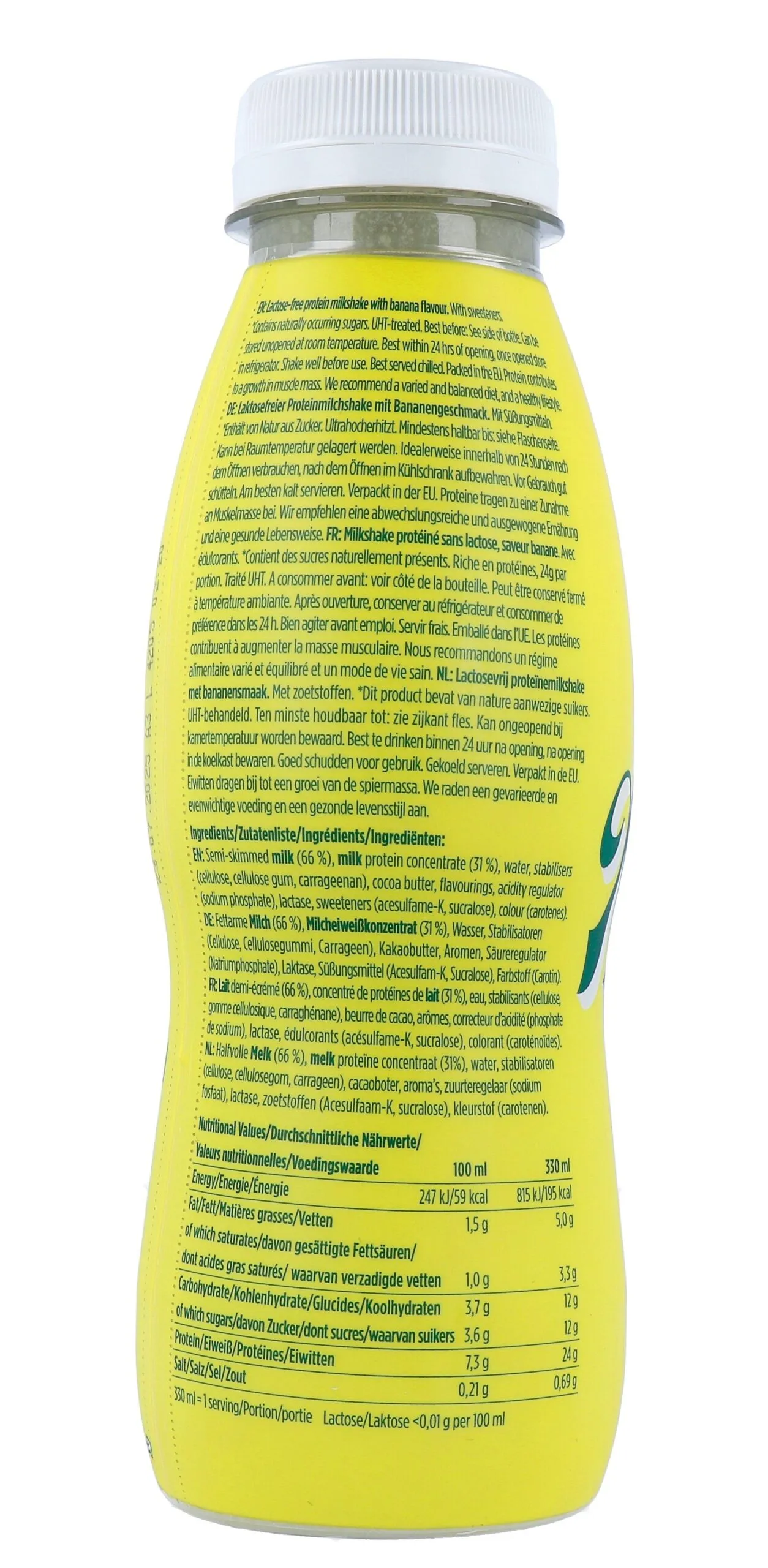 Barebells Milkshake Banaan (330 ml) - image 2
