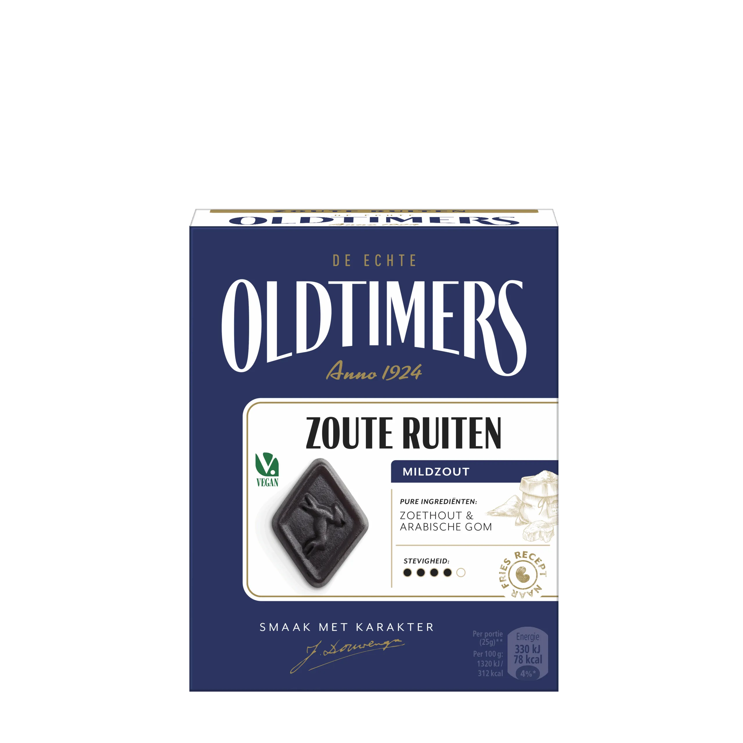 Oldtimers Ruitjesdrop (185 gram)