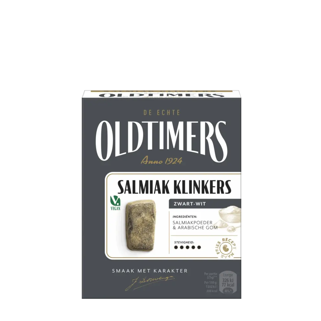 Oldtimers Salmiak Klinkers (185 gram)