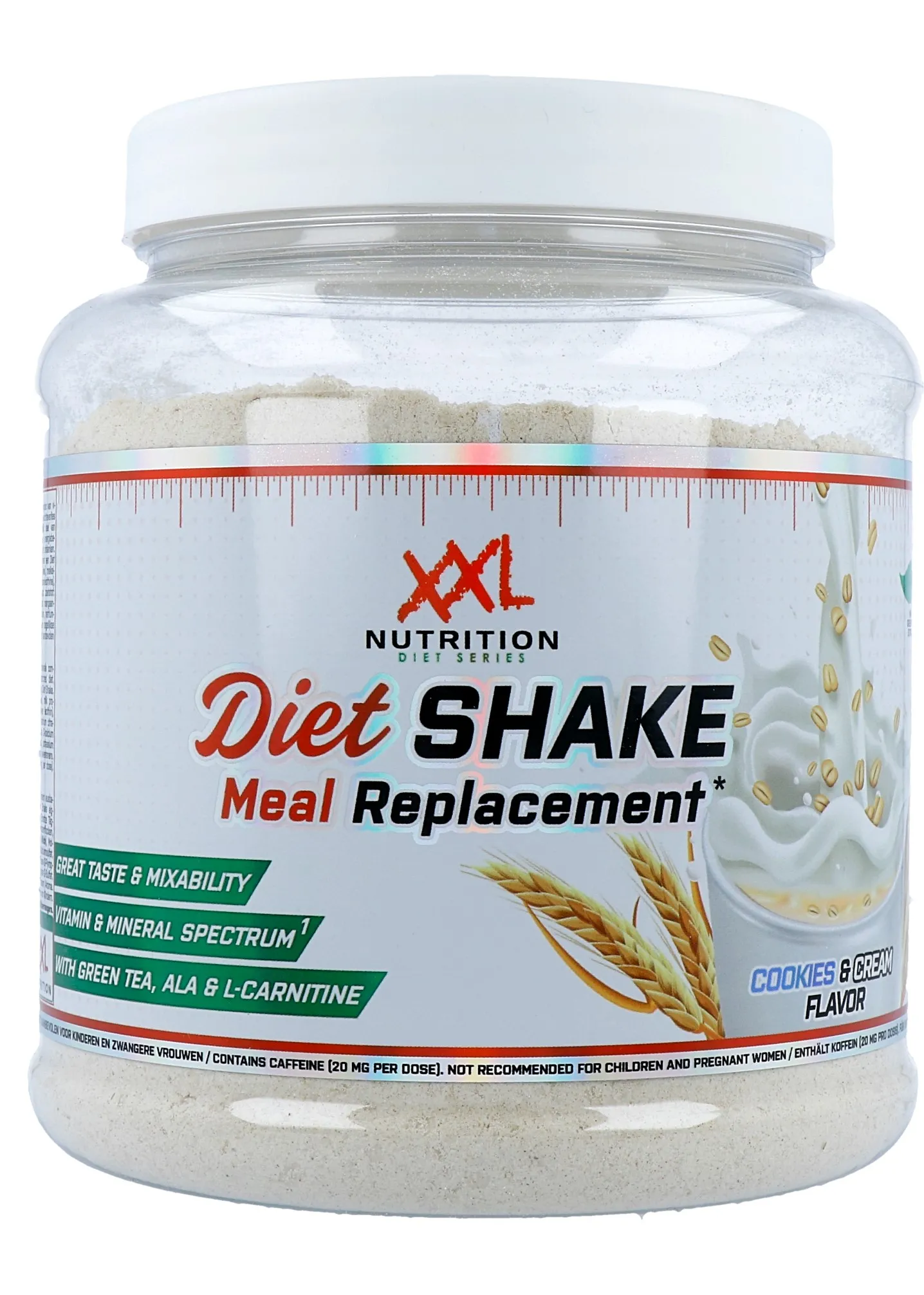 XXL Nutrition Diet Shake Cookies & Cream (480 gr)