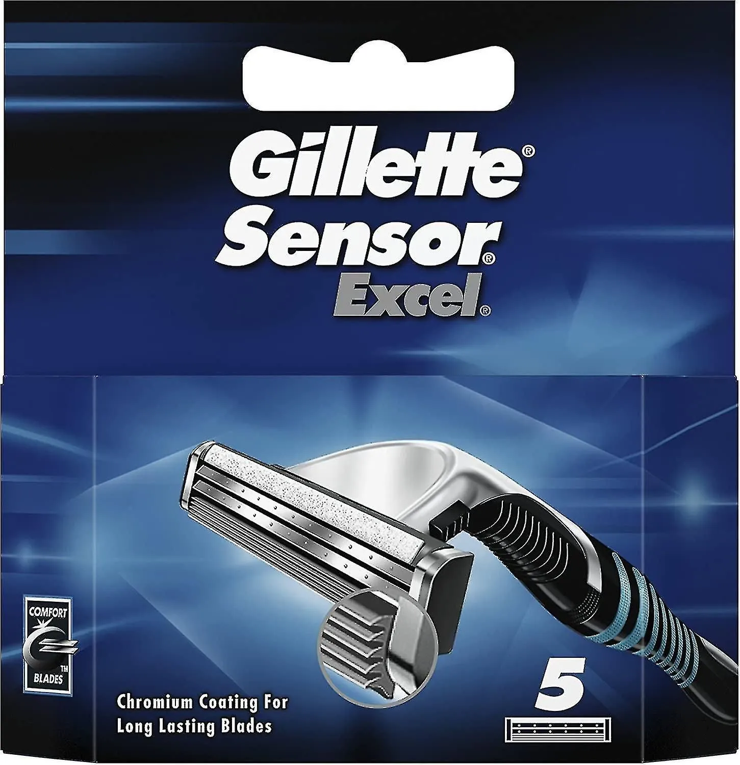 Gillette Mesjes Sensor Excel Scheermesjes (5 stuks)