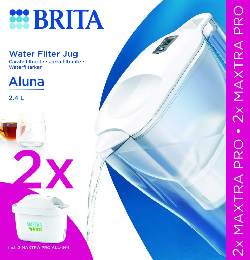Brita Waterfilterbundel Aluna Cool White (1 stuk)