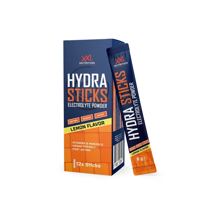 XXL Nutrition Hydra Sticks - Lemon (12 Pack)