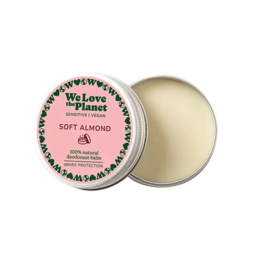 We Love The Planet Deodorant Balm - Soft Almond (Sensitive) (35 gr)