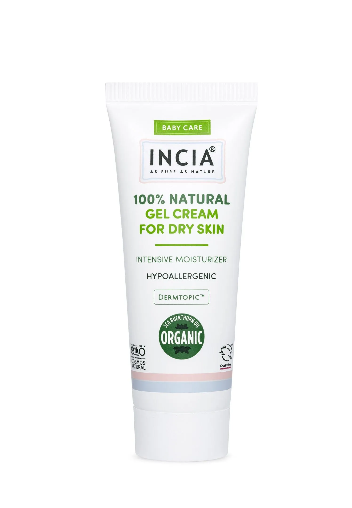Incia Gelcreme Voor Droge Huid (60 ml)