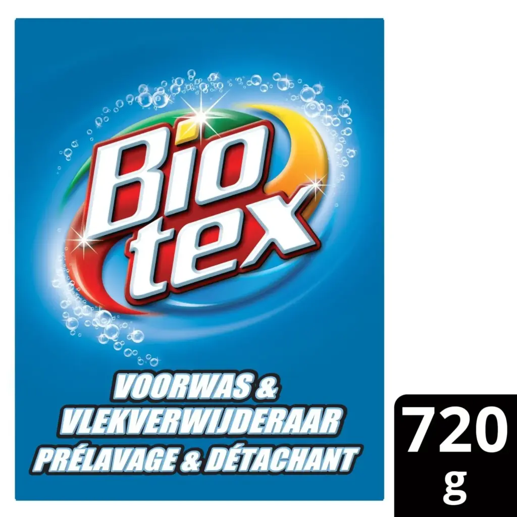 Biotex Waspoeder Voorwas & Waskrachtversterker (720 gr)