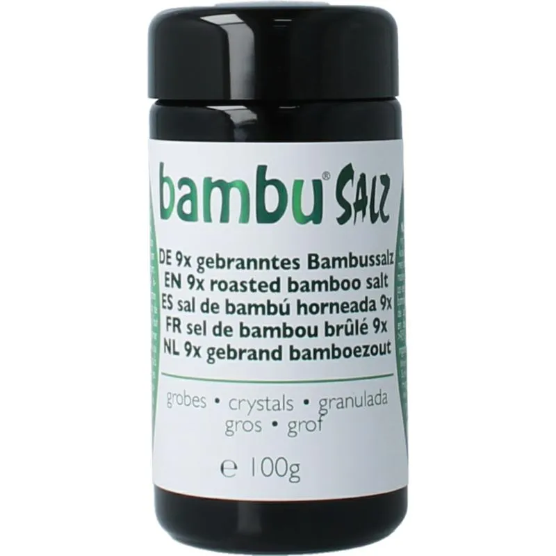 Bambu Salz Bamboezout Grof 9X Gebrand (100 gr)