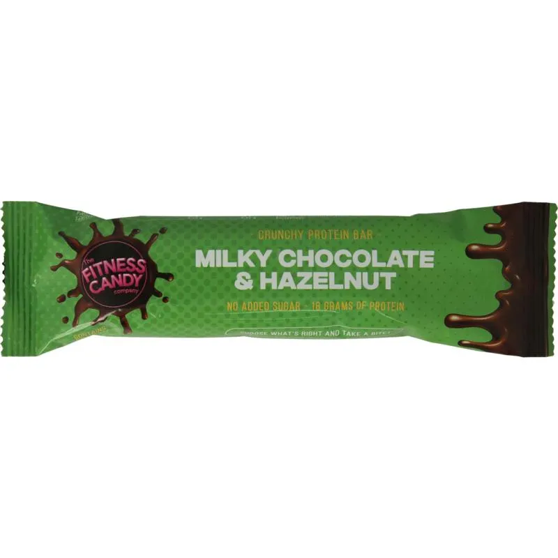 Fitness Candy Milky Chocolate & Hazelnut (55 gr)