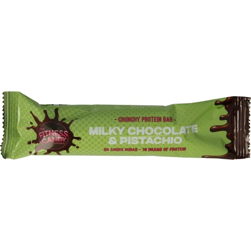 Fitness Candy Milky Chocolate & Pistachio (55 gr)