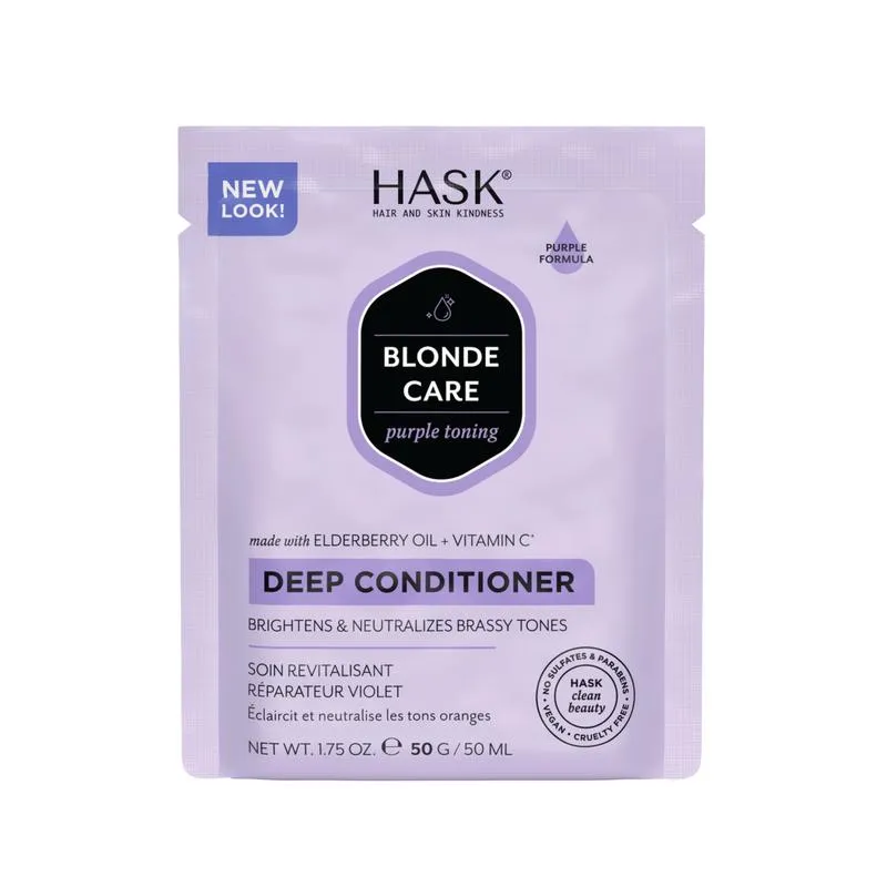 Hask Blonde Care Conditioner Purple Deep (50 gr)