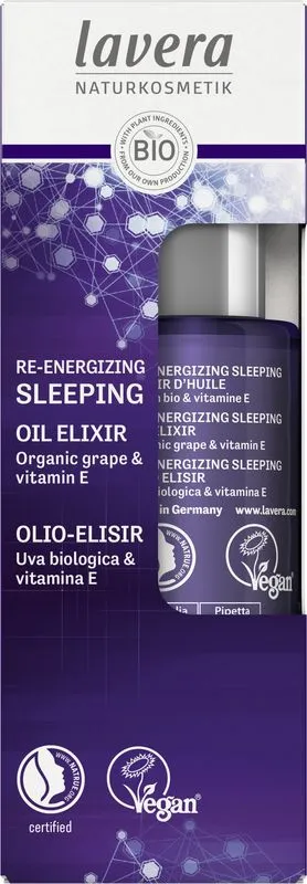 Lavera Re-Energizing Sleeping Oil Elixir Bio (30 ml)