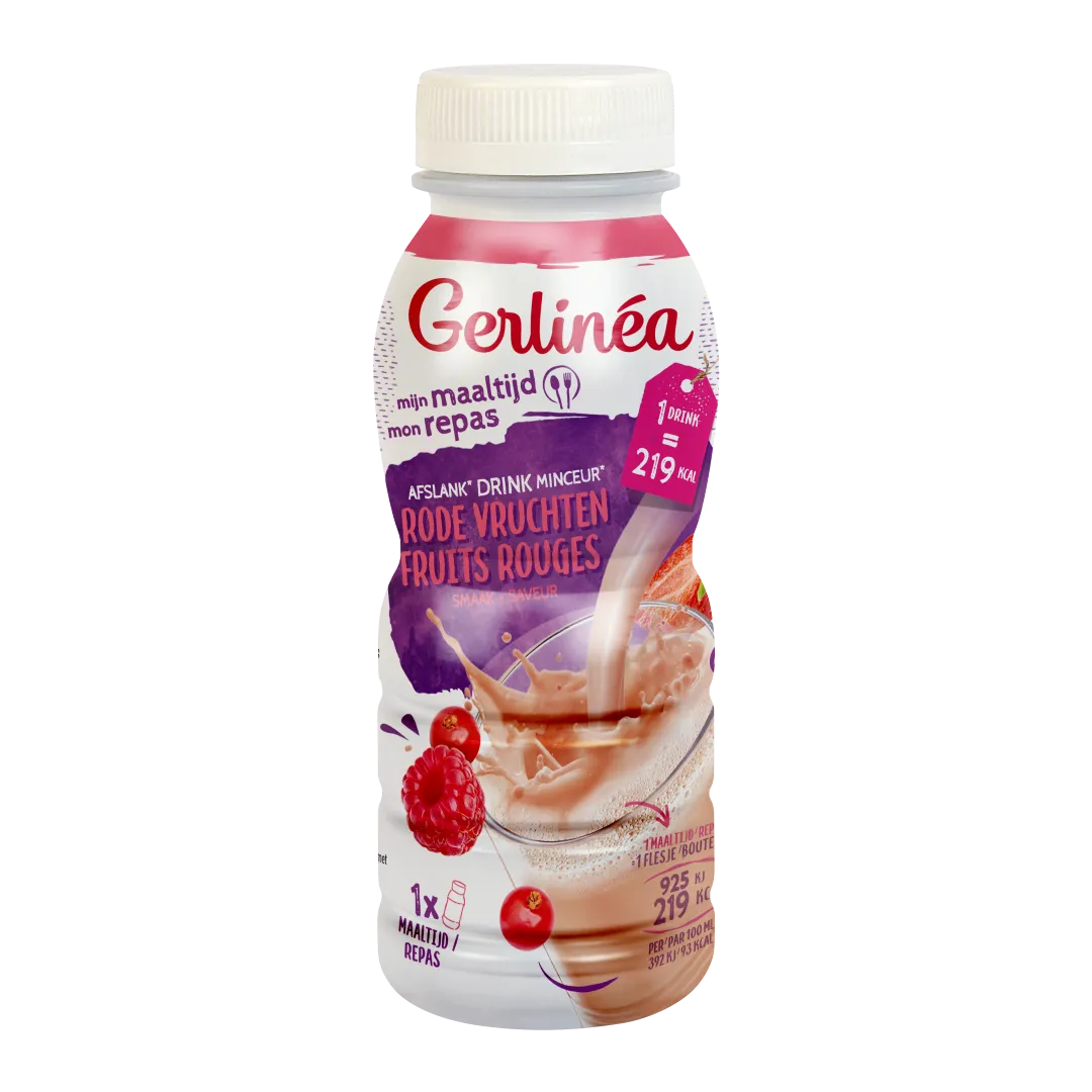 Gerlinéa Maaltijd Afslankdrink Rode Vruchten (236 ml)