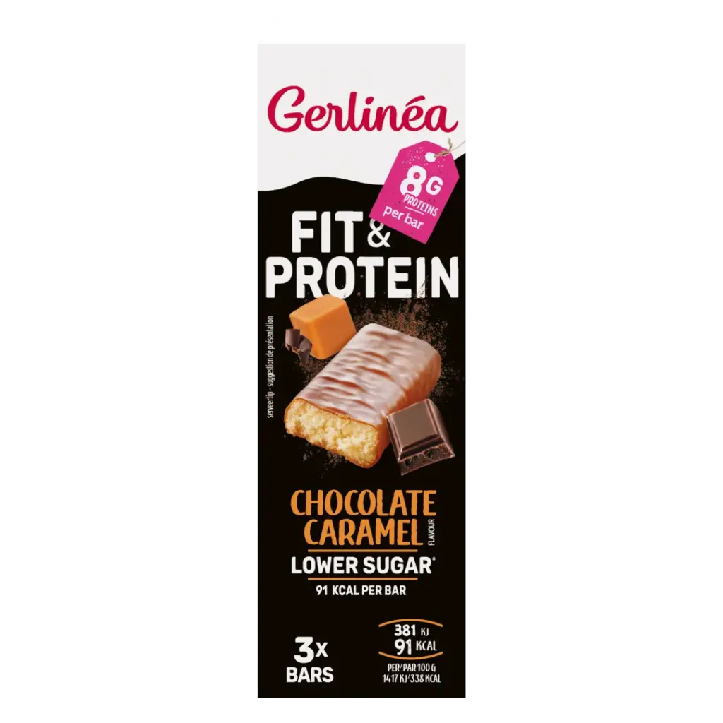 Gerlinéa Reep Fit & Protein Chocolate Caramel (3 X 27 gr)