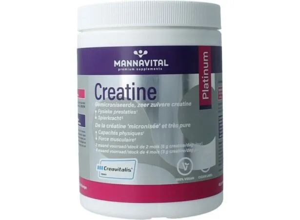 Mannavital Creatine Platinum (408 gr)