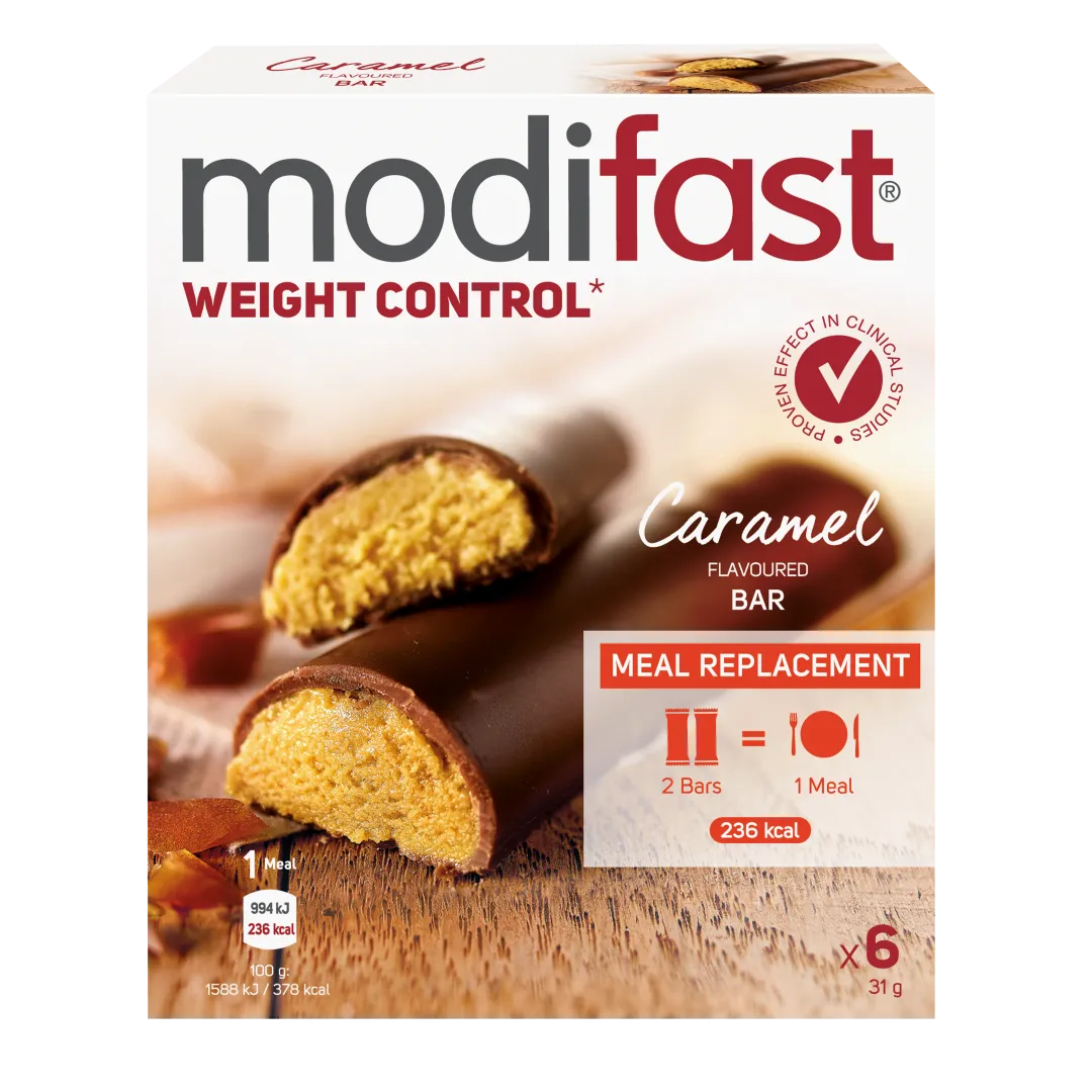 Modifast Weight Control Lunchbar Caramel (6 x 31 gr)