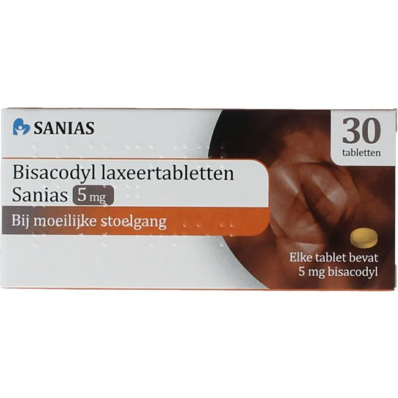 Sanias Bisacodyl 5mg (30 tabletten)