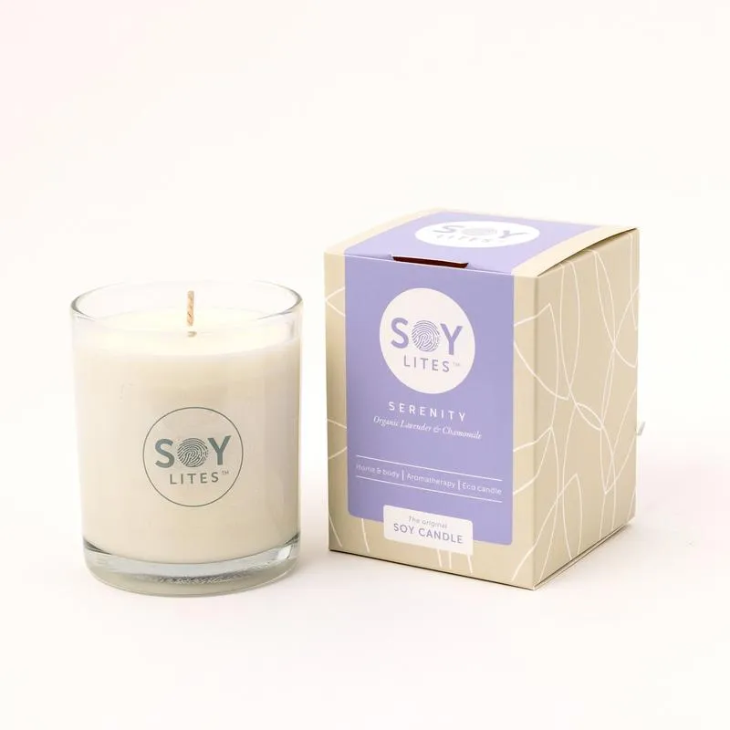 Soylites Soja Geurkaars 15 uur Serenity (1 stuk)