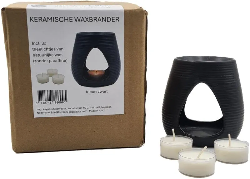 Soylites Brander Voor Smeltblaadjes Incl. 3 Theelichtjes (1 stuk)