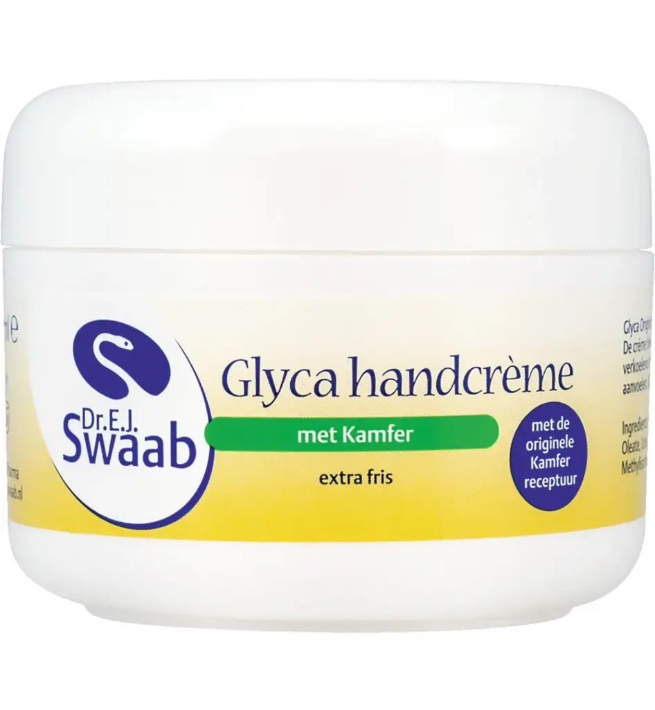 6x Dr. E.J. Swaab Handcreme met Kamfer (100 ml)