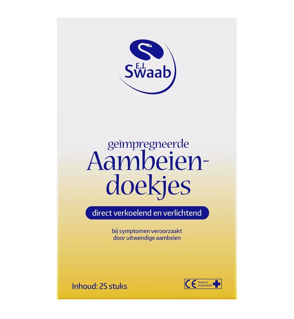 6x Dr. E.J. Swaab Geimpregneerde Aambeiendoekjes (25 stuks)