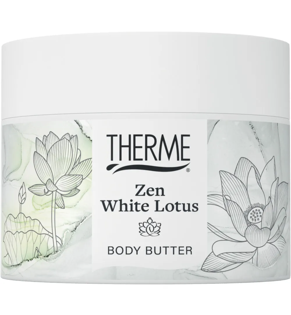 6x Therme Zen white lotus body butter (225 gr)