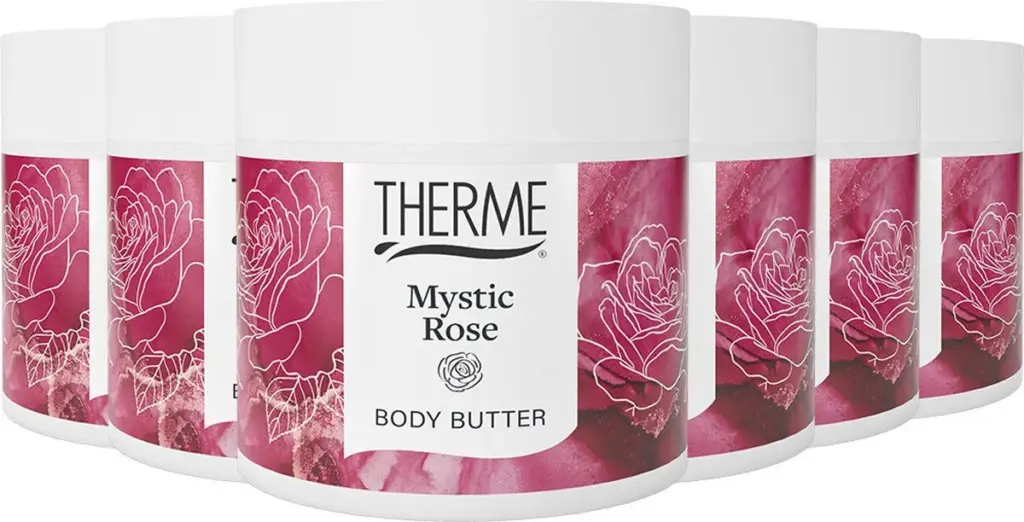 6x Therme Mystic rose body butter (225 gr)
