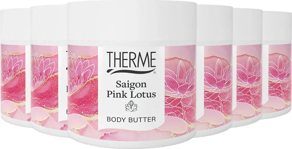 6x Therme Saigon pink lotus body butter (225 gr)