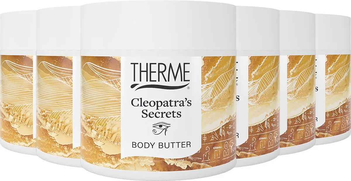 6x Therme Cleopatra's secrets body butter (250 gr)