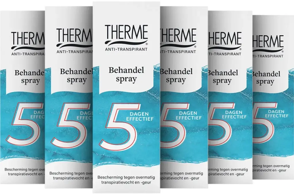 6x Therme Deodorant behandelspray antitranspirant (25 ml)