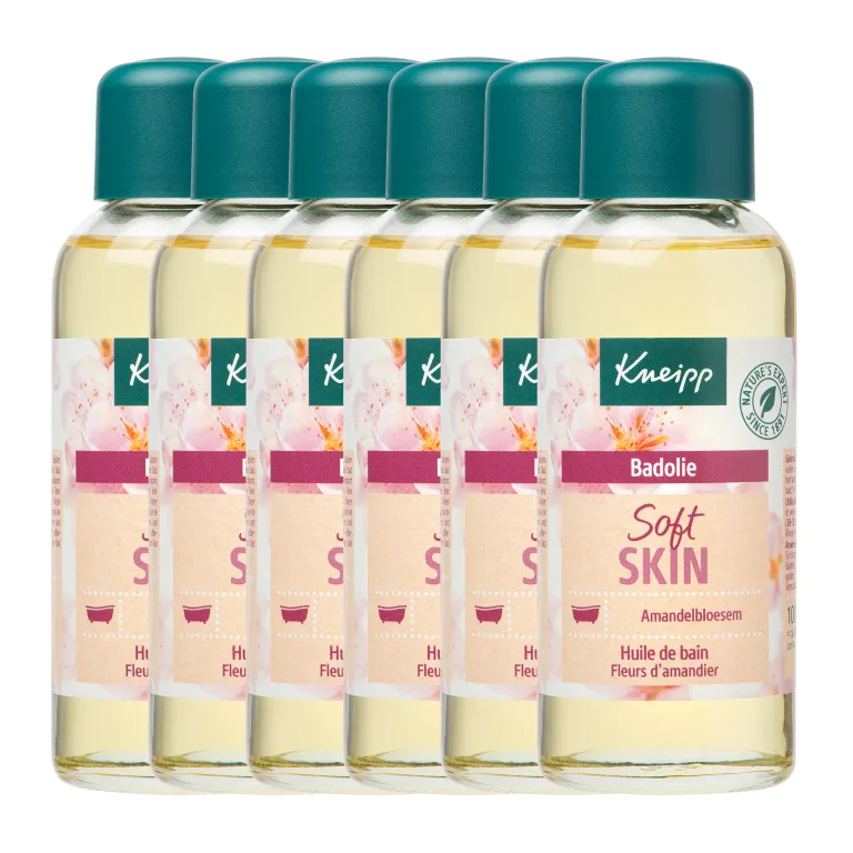 6x Kneipp Badolie soft skin (100 ml)