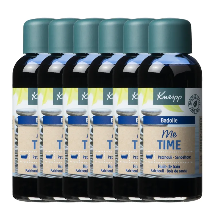 6x Kneipp Me time badolie (100 ml)