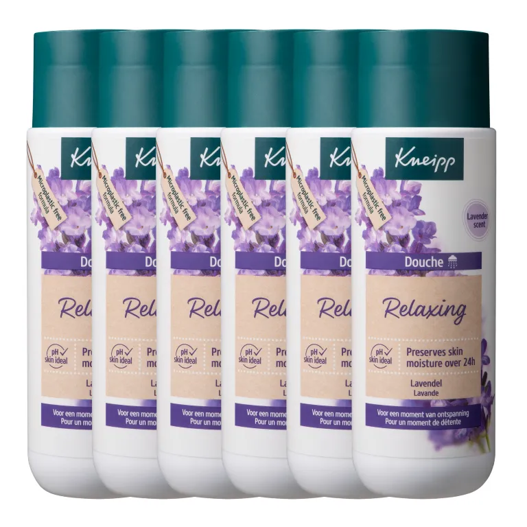 6x Kneipp Relaxing douche (200 ml)