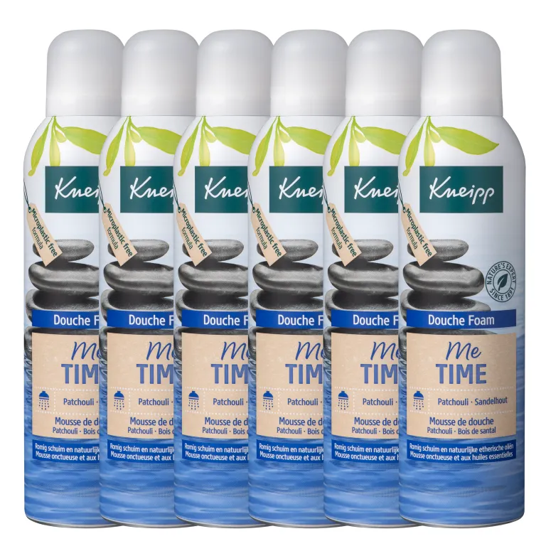 6x Kneipp Douche Foam Me Time (200 ml)