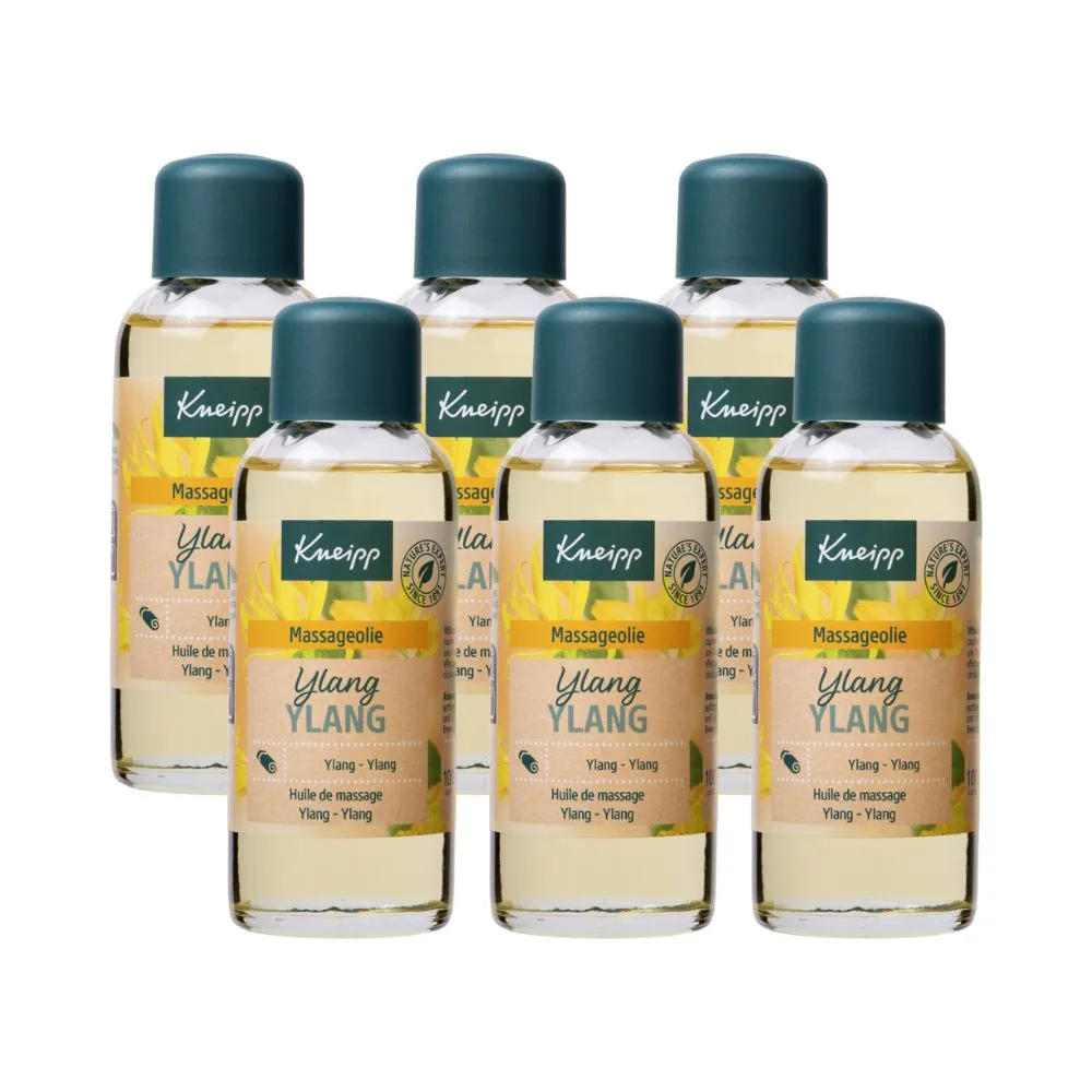 6x Kneipp Massageolie Ylang Ylang (100 ml)