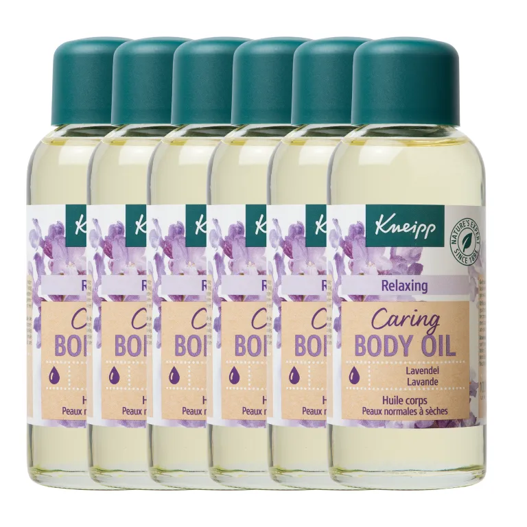 6x Kneipp Huidolie relaxing (100 ml)