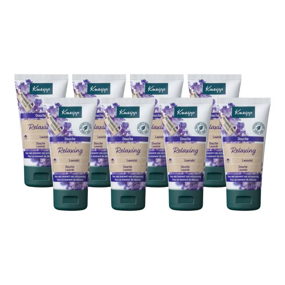 8x Kneipp Douche relaxing mini (50 ml)