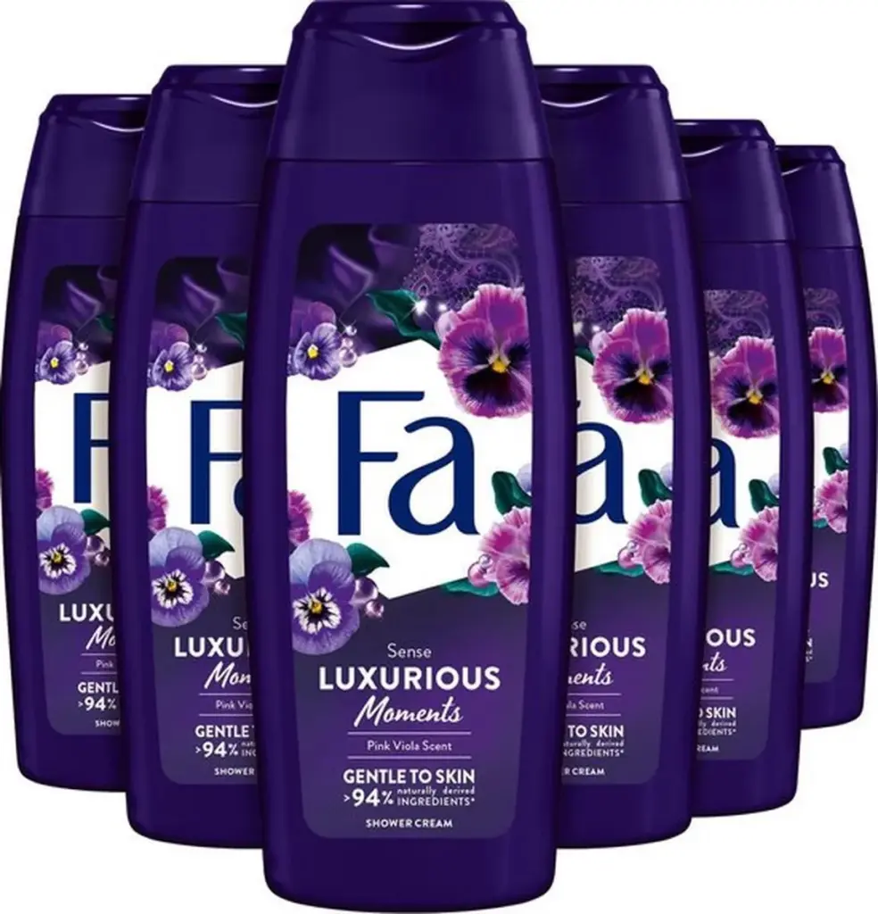 6x Fa Douchegel luxurious moments (250 ml)