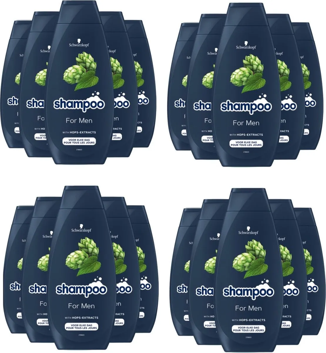 20x Schwarzkopf Shampoo for men (400 ml)