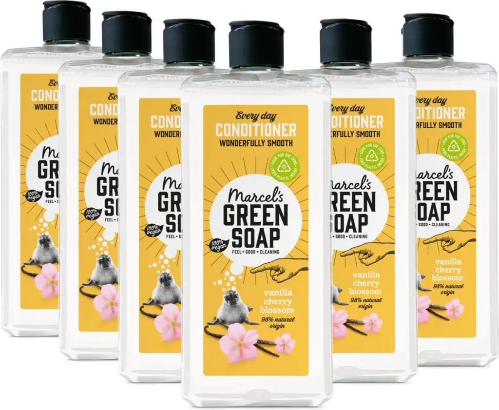 6x Marcel's Green Soap Conditioner Every Day Vanilla & Cherry Blossom (300 ml)