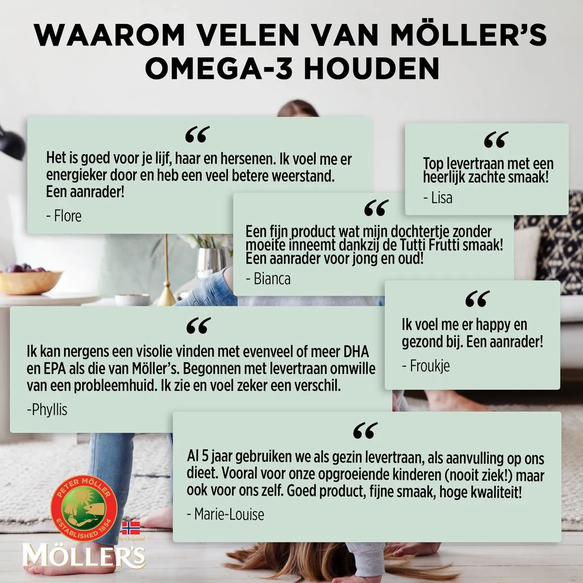 3x Mollers Omega-3 Levertraan Tutti Frutti (250 ml) - image 4