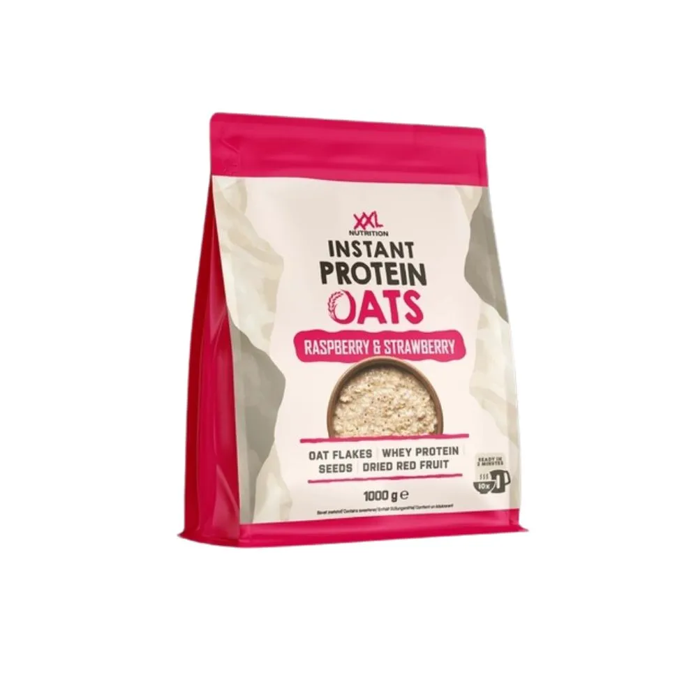 XXL Nutrition Instant Protein Oats Aardbei/Framboos (1000 gr)