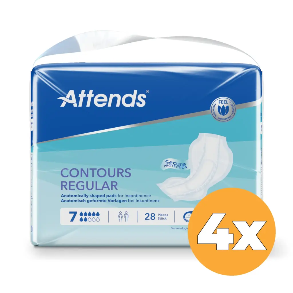 4x Attends Inlegger Contours 7 (28 stuks)