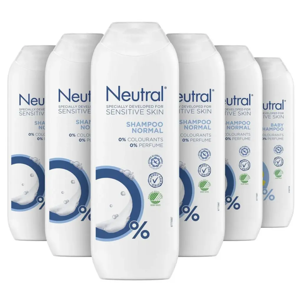 6x Neutral Shampoo Normaal (250 ml)