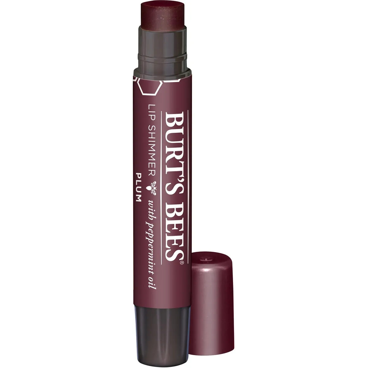 Burt'S Bees Lip Balm Shimmer Plum (2,55 gr)