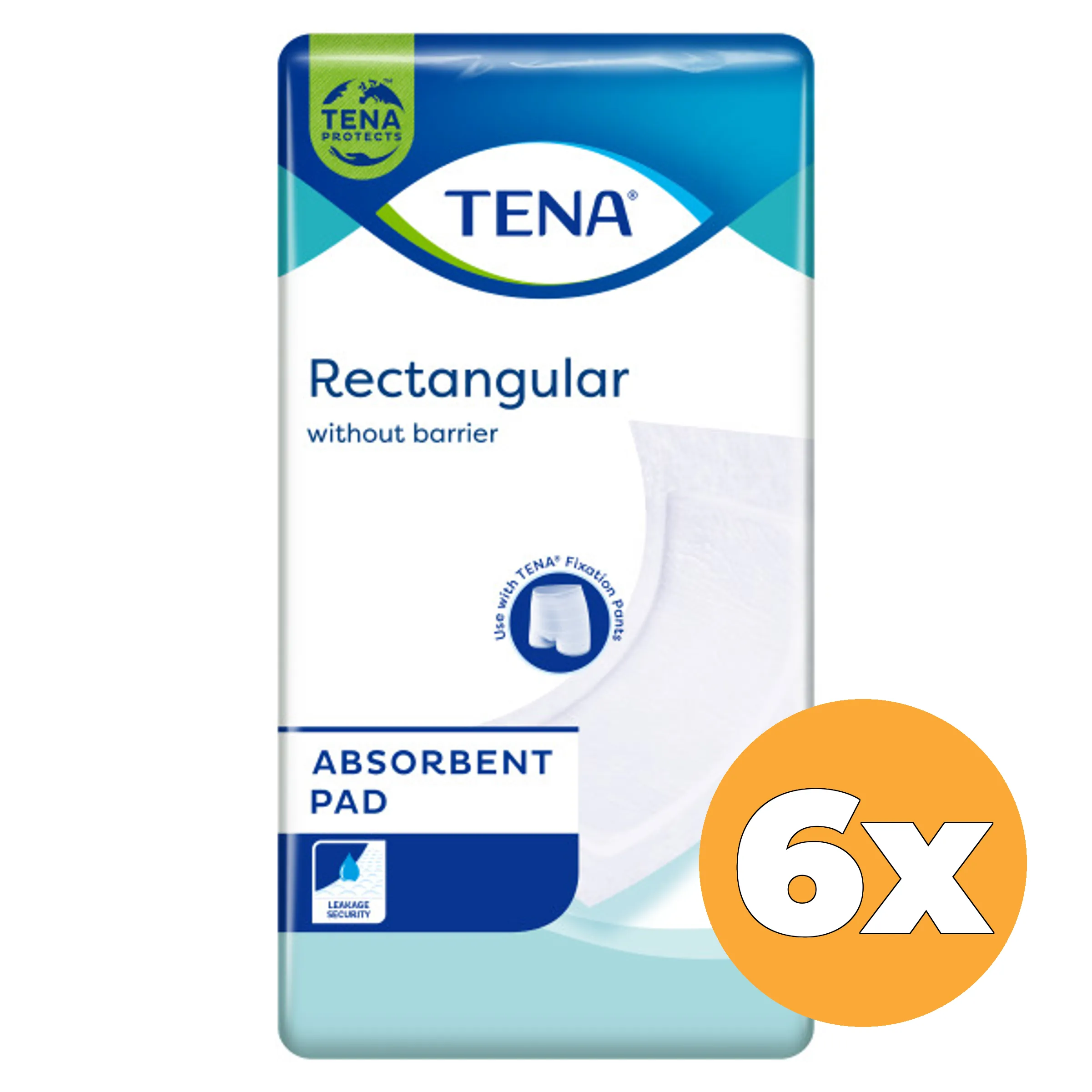 6x Tena Inlegverband 20 x 60 cm (30 stuks)