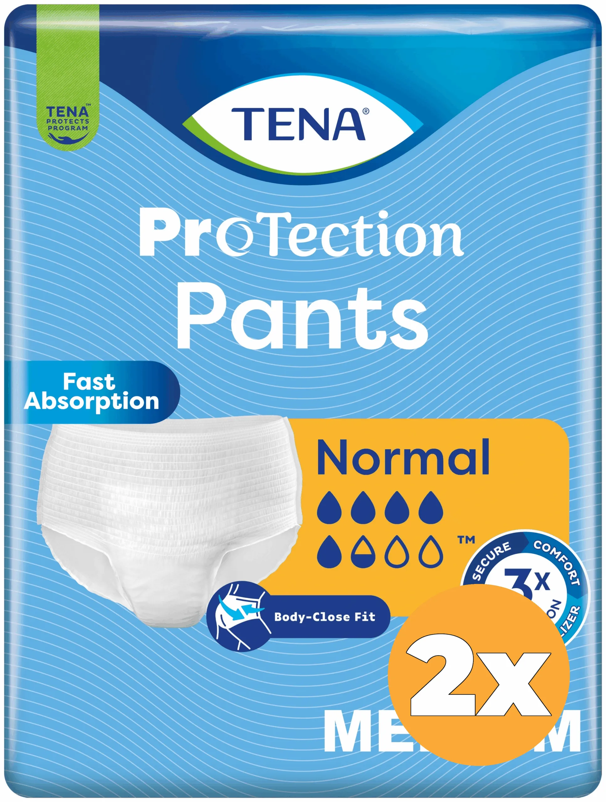 2x Tena Pants Normal ProTection M (30 stuks)