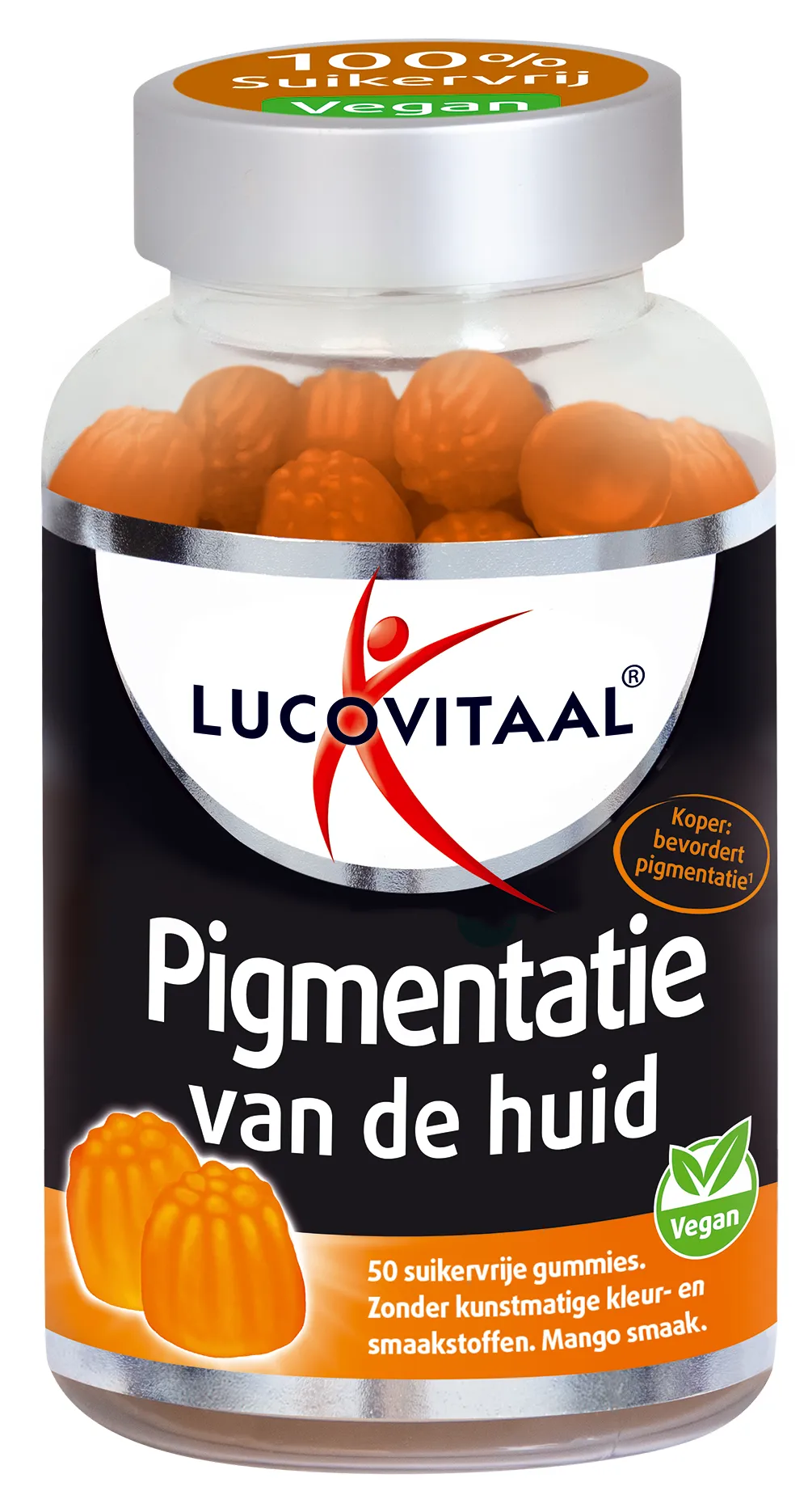 Lucovitaal Pigmentatie Van De Huid Gummies (50 gummies)